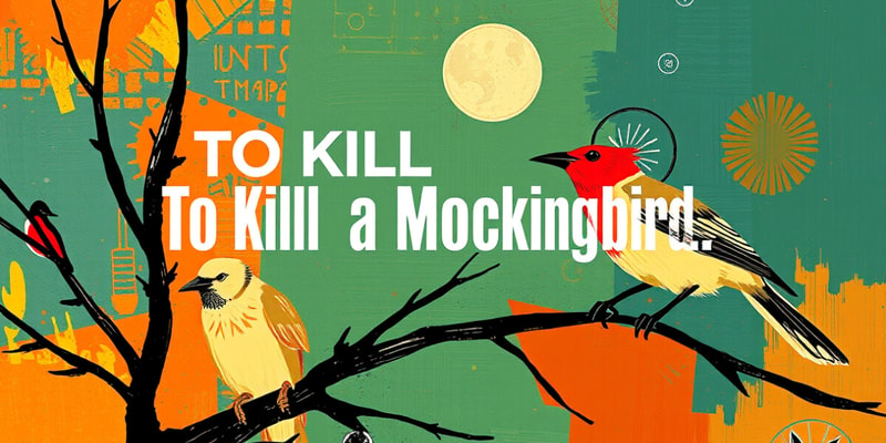 To Kill a Mockingbird Chapter 4 Flashcards