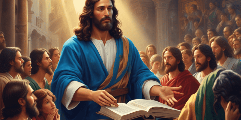 耶稣论断人的教训