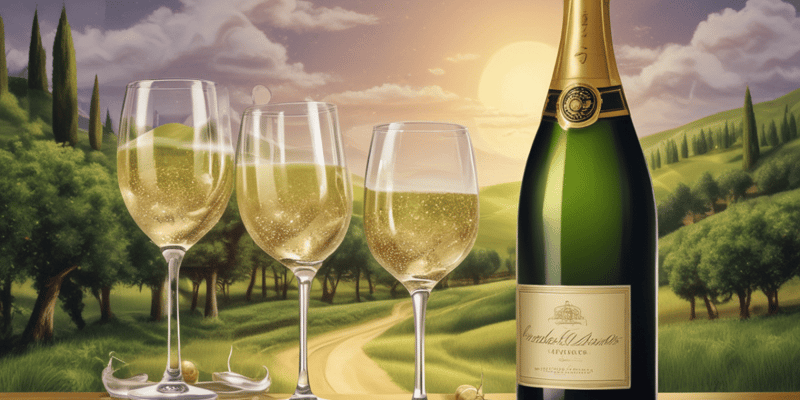 Lecture 2: Sparkling Wine and Champagne