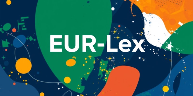 Améliorer EUR-Lex : Fonctionnalités expérimentales