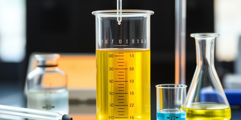 Volumetric Analysis and Titration