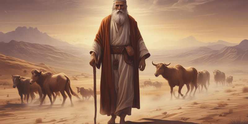 Призвание Авраама и его путешествие с Лотом