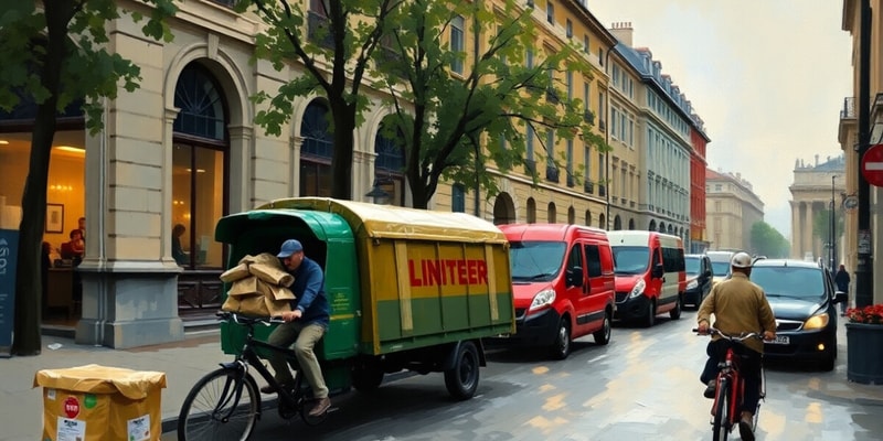 Stedelijke Afvalstoffen Logistiek en Covid Impact