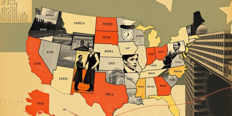 United States Land Area and Population Quiz