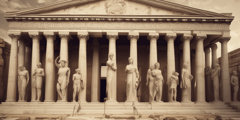 Ancient Greek Legacy in Western Society