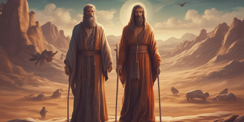 Biblical Figures: Abraham and Jesus