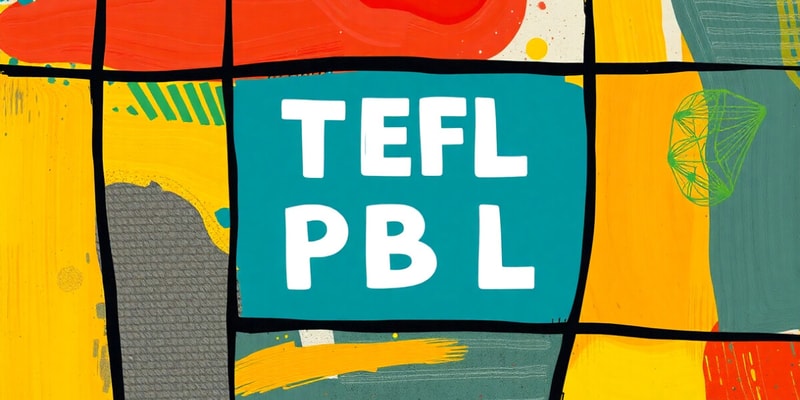 Trending Approaches in TEFL: CLIL and PBL