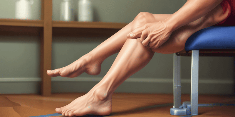Ankle Instability and Recurrent Sprained Ankle Quiz
