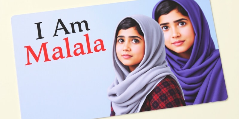 I Am Malala Chapter 16 Flashcards