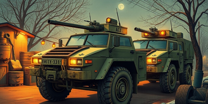 Tactical Vehicle Safety Prevention Strategies