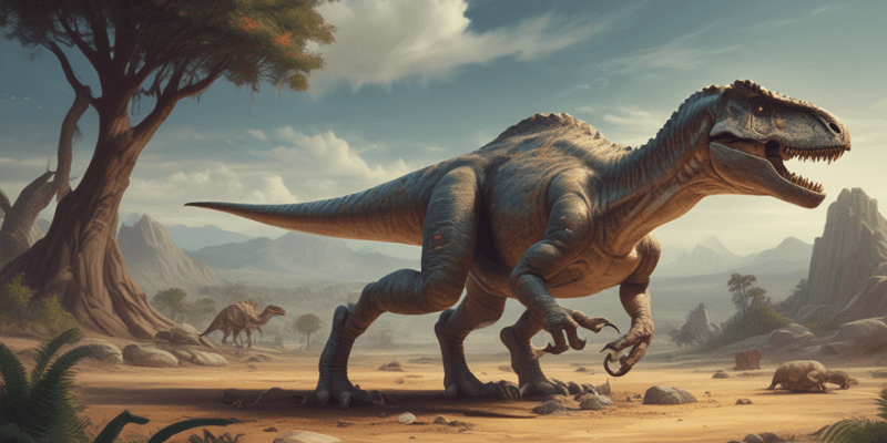 Història dels Dinosaures