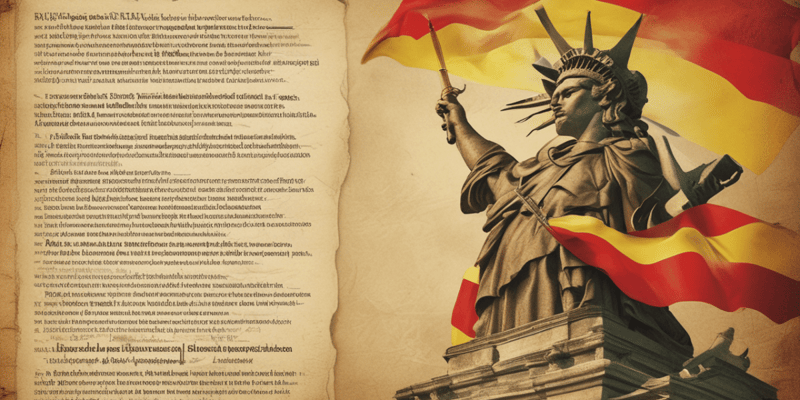 Constitución Española Artículo 1-2
