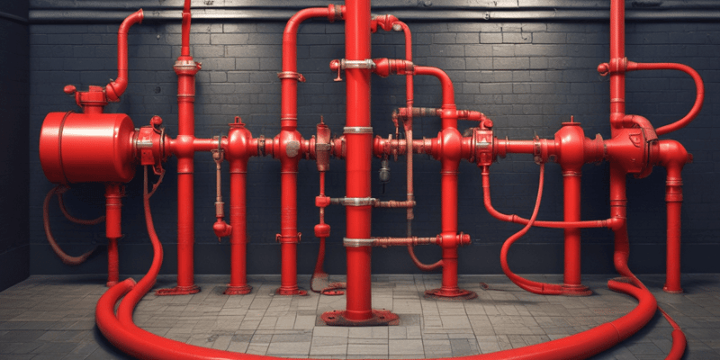 Firefighting Standpipe Supply Connections Quiz