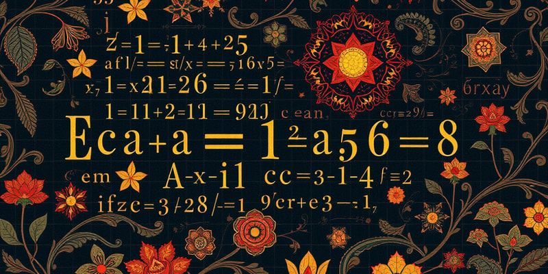 Pre-Algebra Unit 3 - Algebraic Expressions