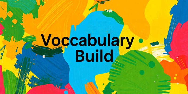 English Vocabulary Building Quiz