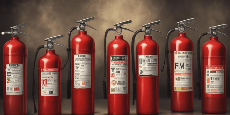 10.1 Portable Fire Extinguishers