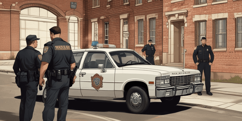 Law Enforcement: Misdemeanor Arrest Procedure