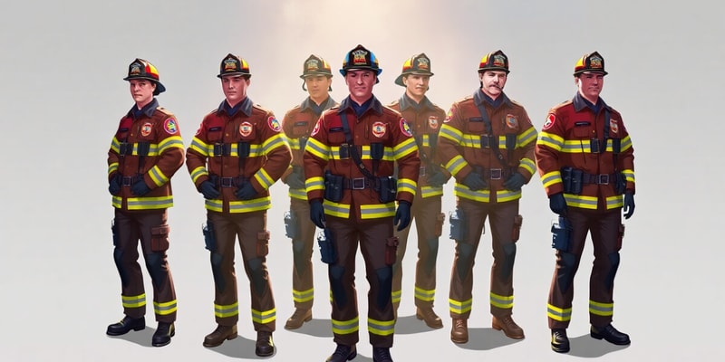 BCFD Uniform Regulations Quiz