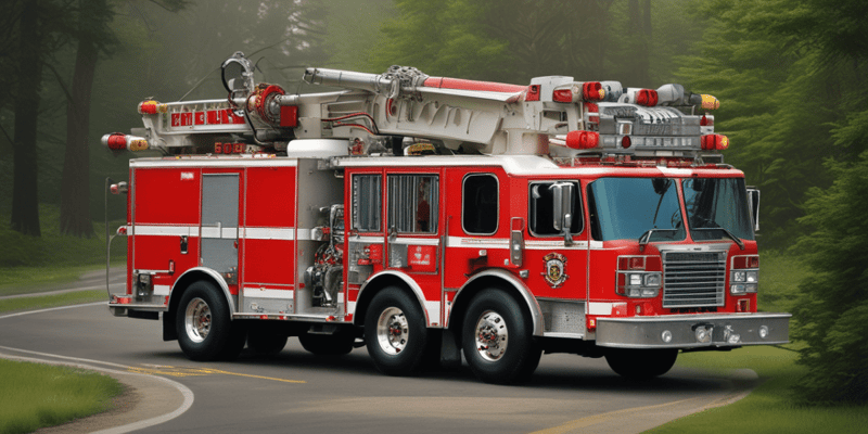 Hoffman Estates Fire Department SOP Quiz