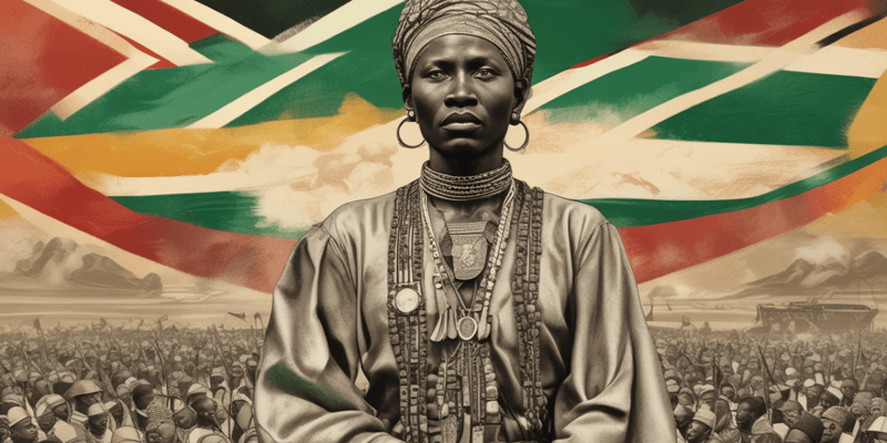 Gr 11 Geskiedenis Hfst 4: Die opkoms van Afrika-nasionalisme