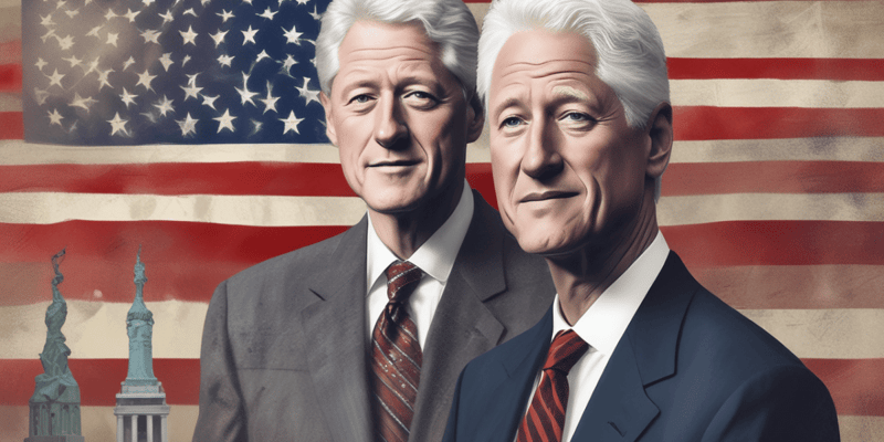 Bill Clinton: Early Life and Presidency