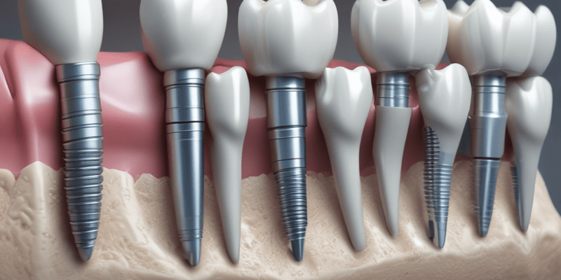Dental Implant-Abutment Connection