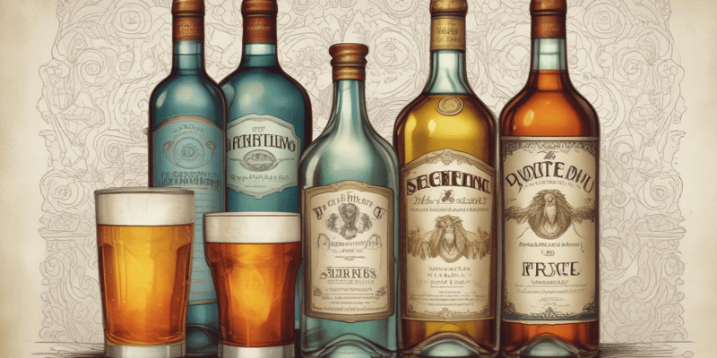 Historia de las bebidas espirituosas