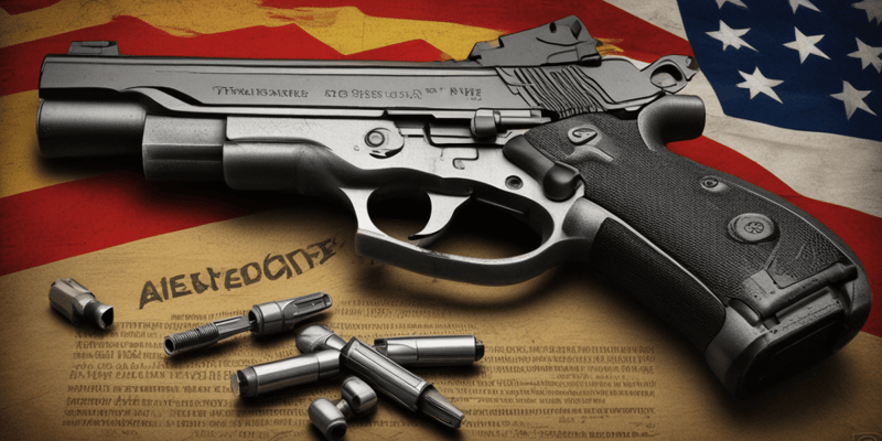 ATF Form 4473: Part 1 Firearms Transaction and Possession