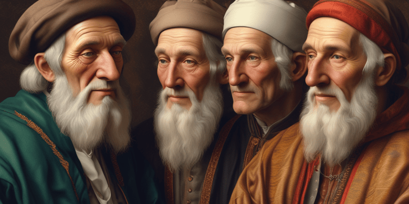 Renaissance Thinkers Quiz