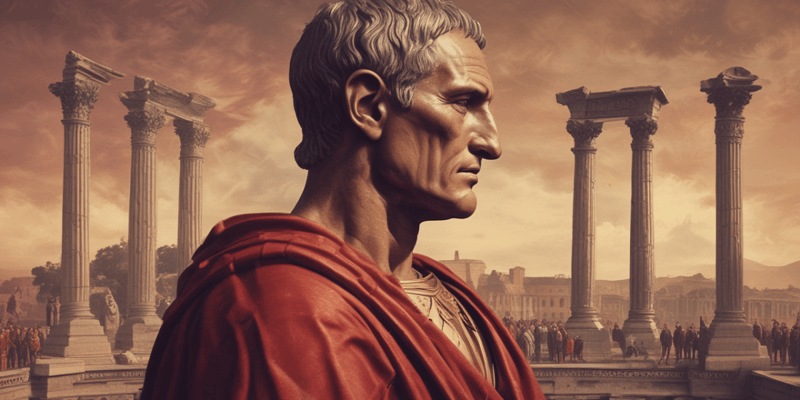 Ancient Rome: Decline and Rise of Julius Caesar