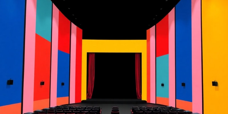 Theater Spaces and Stages