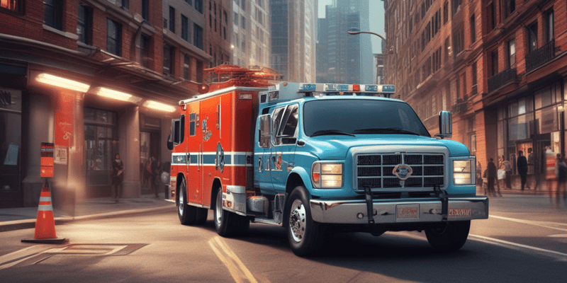 Emergency Vehicle Technology and Driver Responsibility