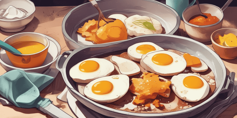 Fried Eggs: Preparation and Serving