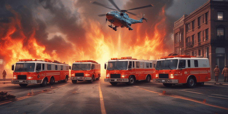 Protocolo de emergencia en incendios - Grupo de apoyo logístico