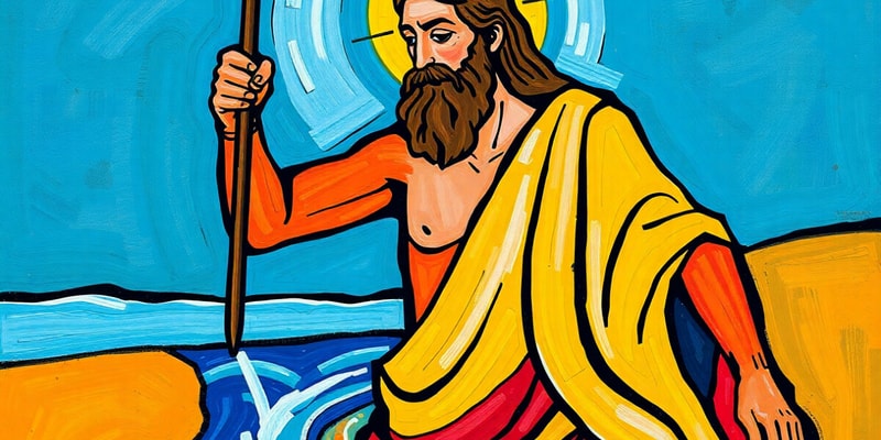 John the Baptist and Jesus' Baptism