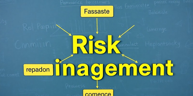 Personal Risk Management Overview