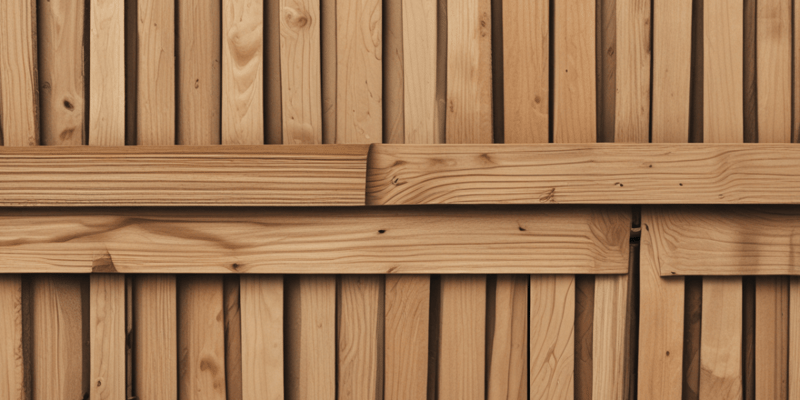 Tablero de madera: definición y tipologías