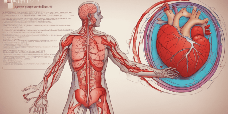 Cardiovascular System: Regulation of Blood Pressure