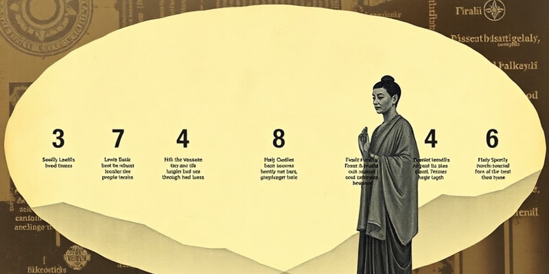 Theravada Buddhism Eightfold Path Quiz