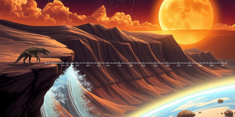 Geologic History of Earth Flashcards