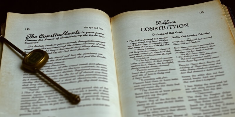 Philippine Constitution Overview