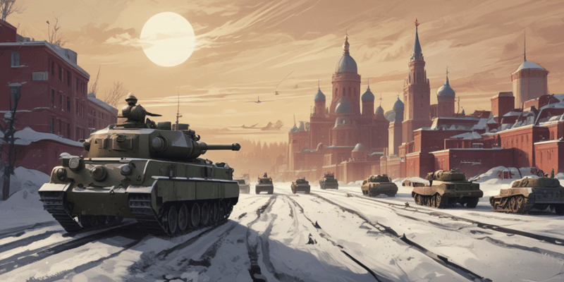 Module 21, Lesson 1: The Origins of the Cold War