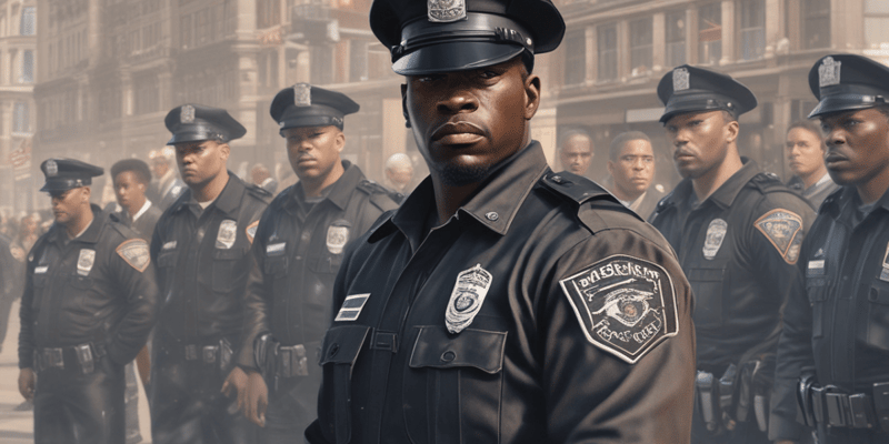 Legal Factors Influencing Police Discretion Quiz