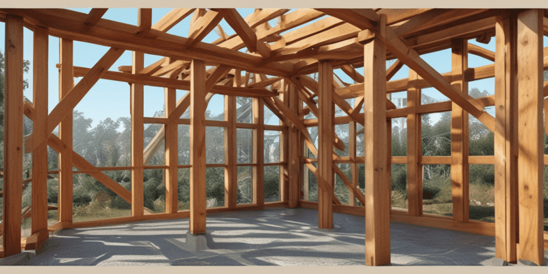Structural Solutions in Wood Construction