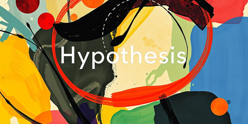 Understanding Hypotheses in Research