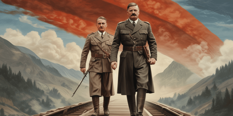 Adolf Hitler y su ascenso al poder en 1933