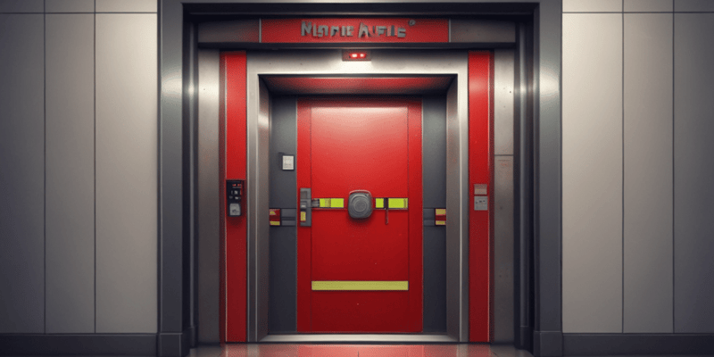 Hoffman Estates Fire Department Elevator Emergency Response