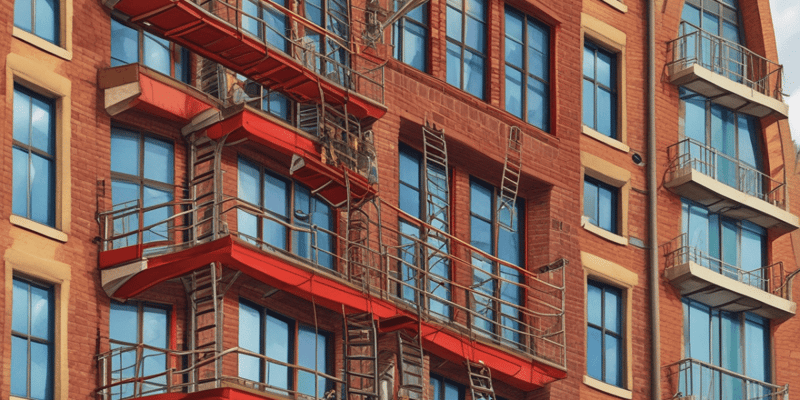 Fire Department Equipment Guidelines: Aerial Ladder Safety