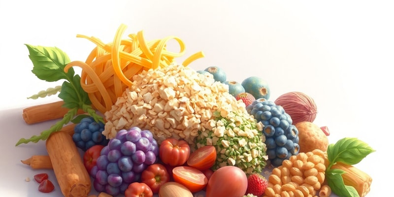 Glucides et Fibres Alimentaires