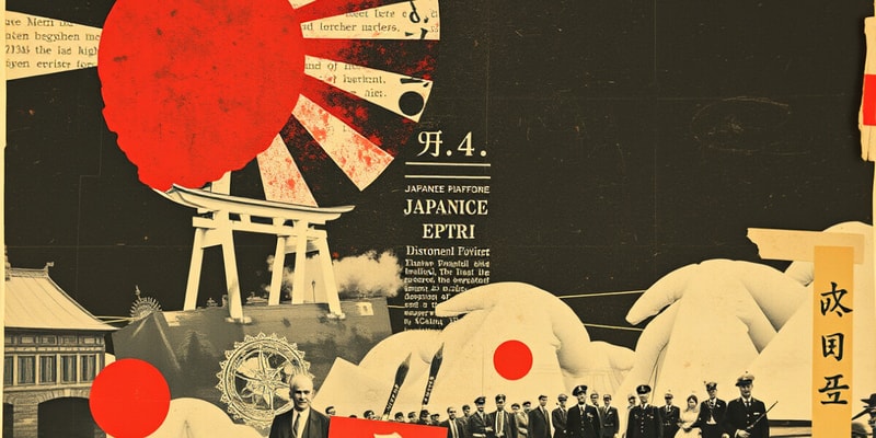 World History: Japan and WWII Events